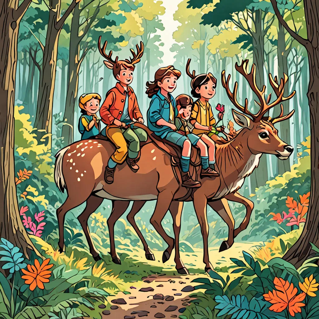 The Enchanted Deer