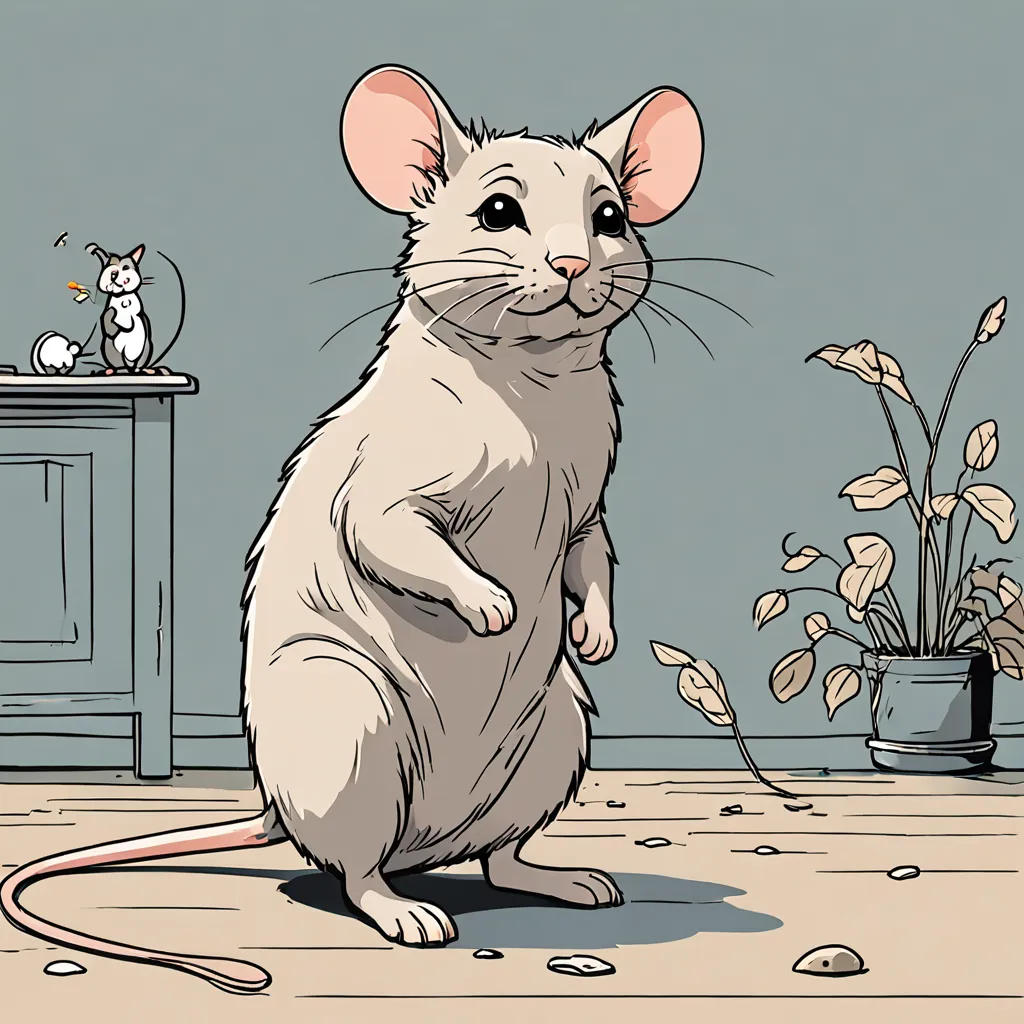 The Magic Mouse and the Enchanted Cat