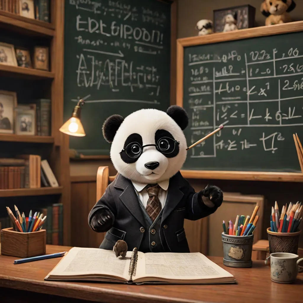 Albert the Panda and His Puppy Analysts