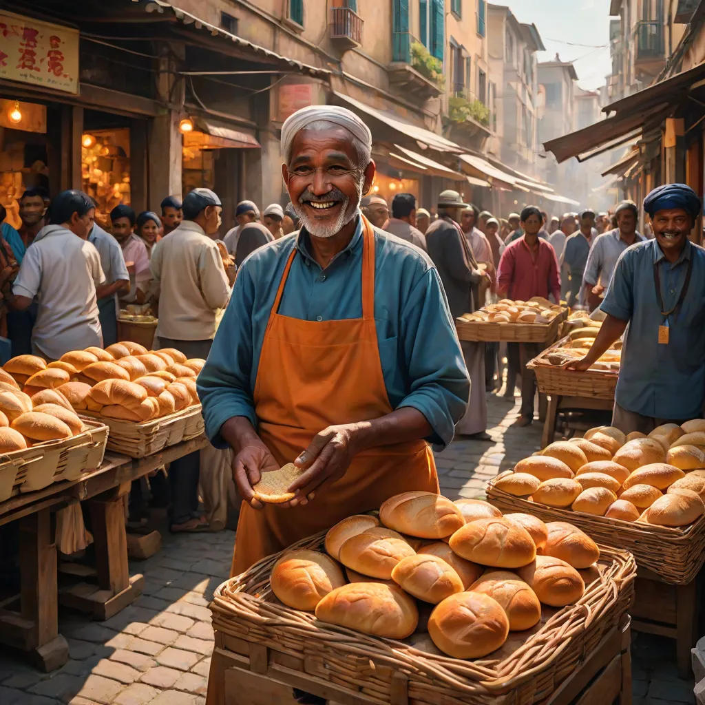 The Blessing of Five Loaves and Two Fish
