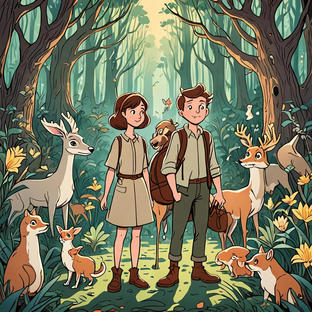The Enchanted Forest: A Tale of Friendship and Adventure