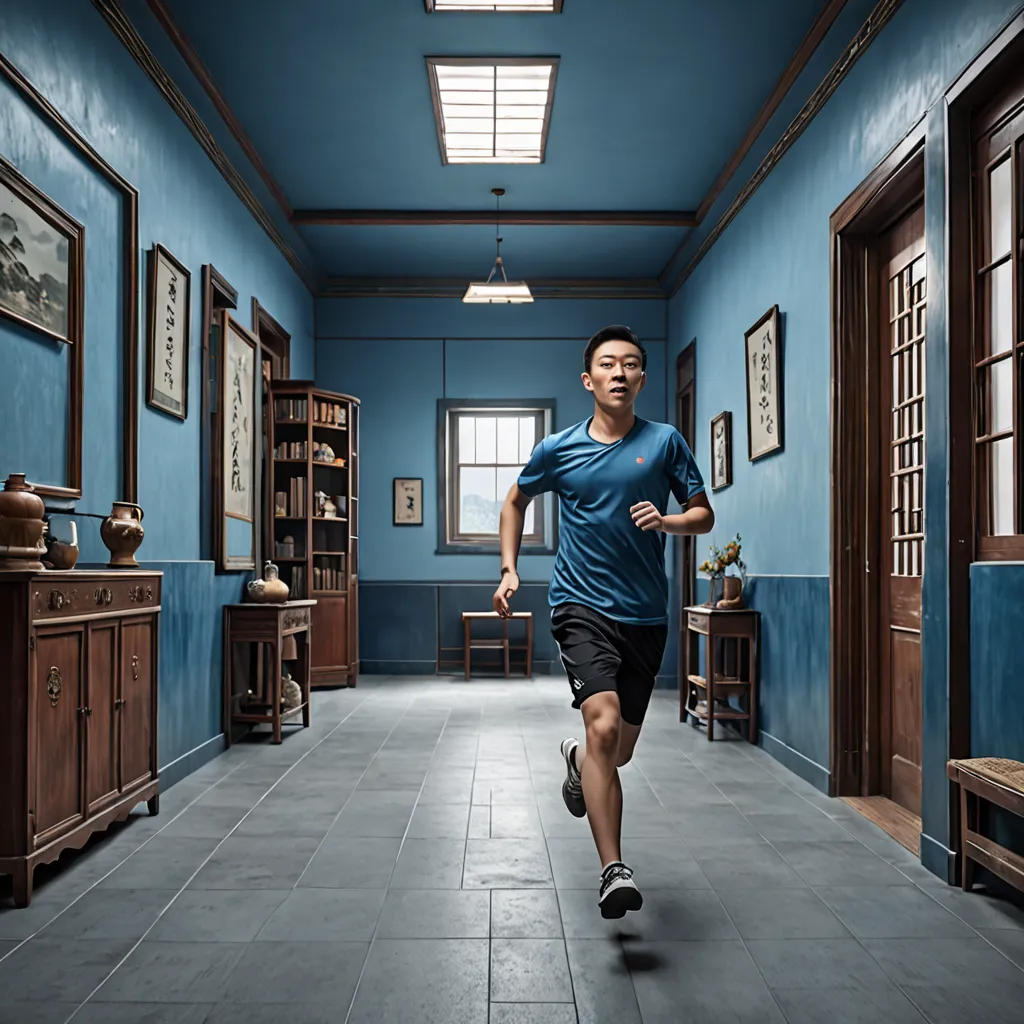 The Blue Tinted Room