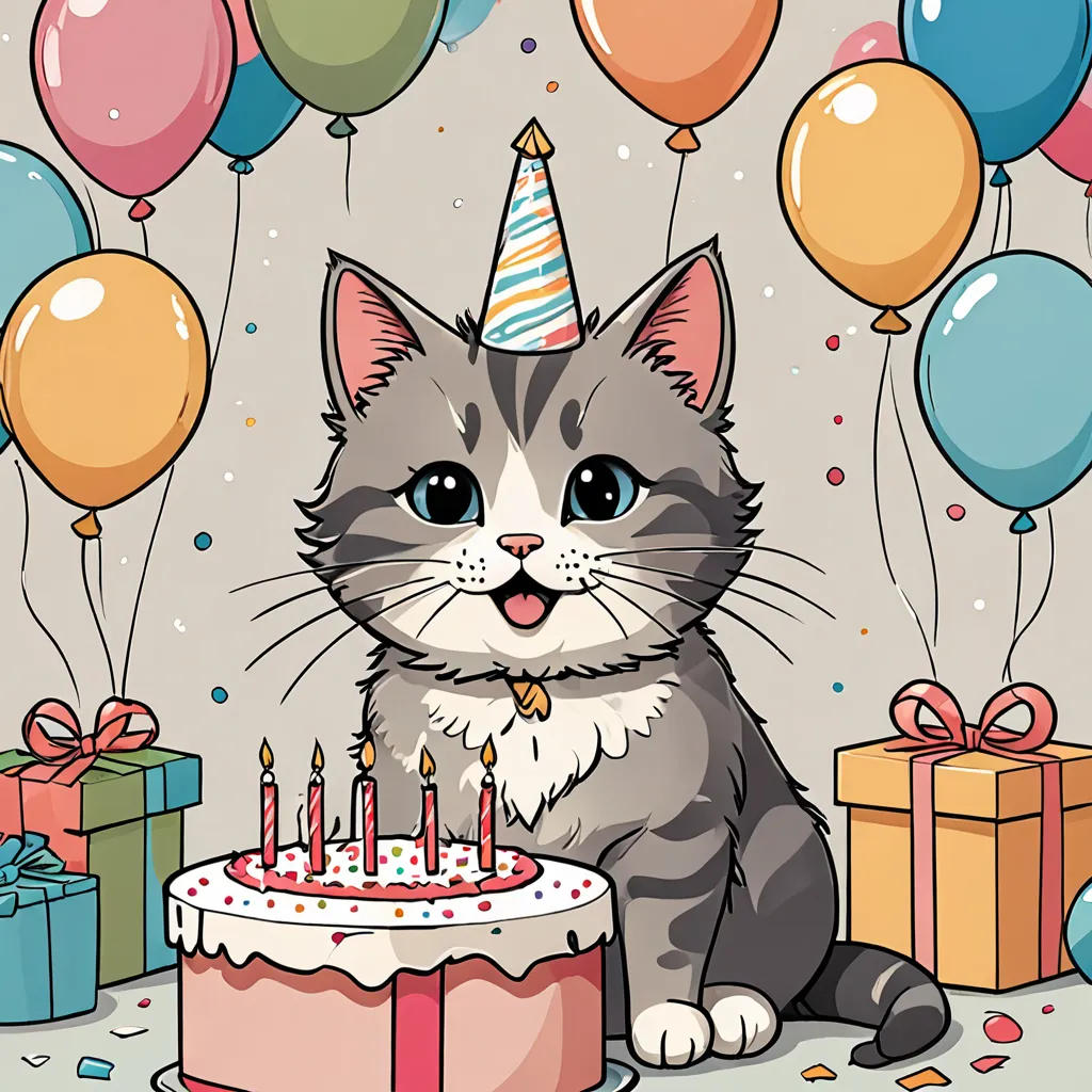 Kitty's Purr-fect Birthday Surprise