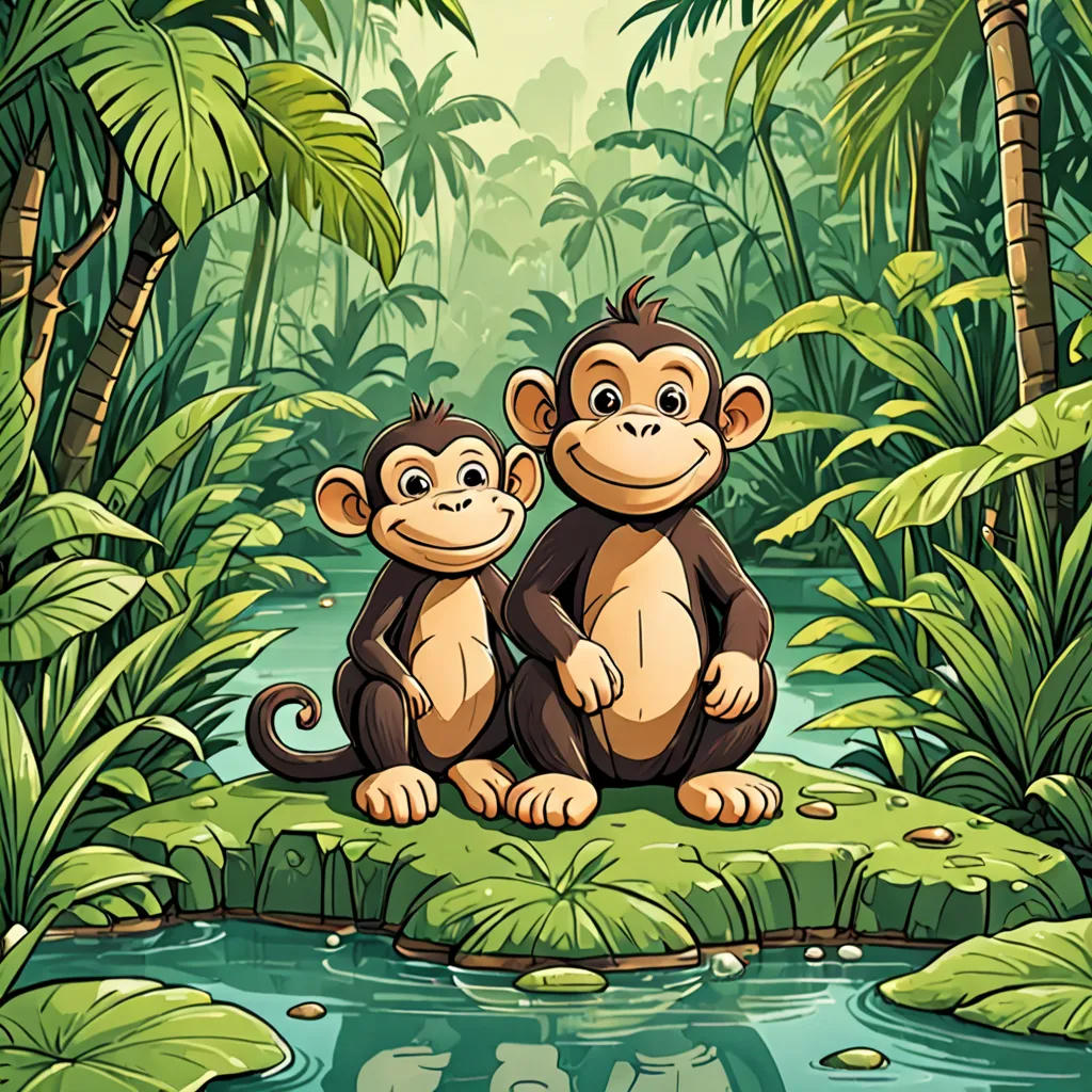 The Monkey and the Crocodile