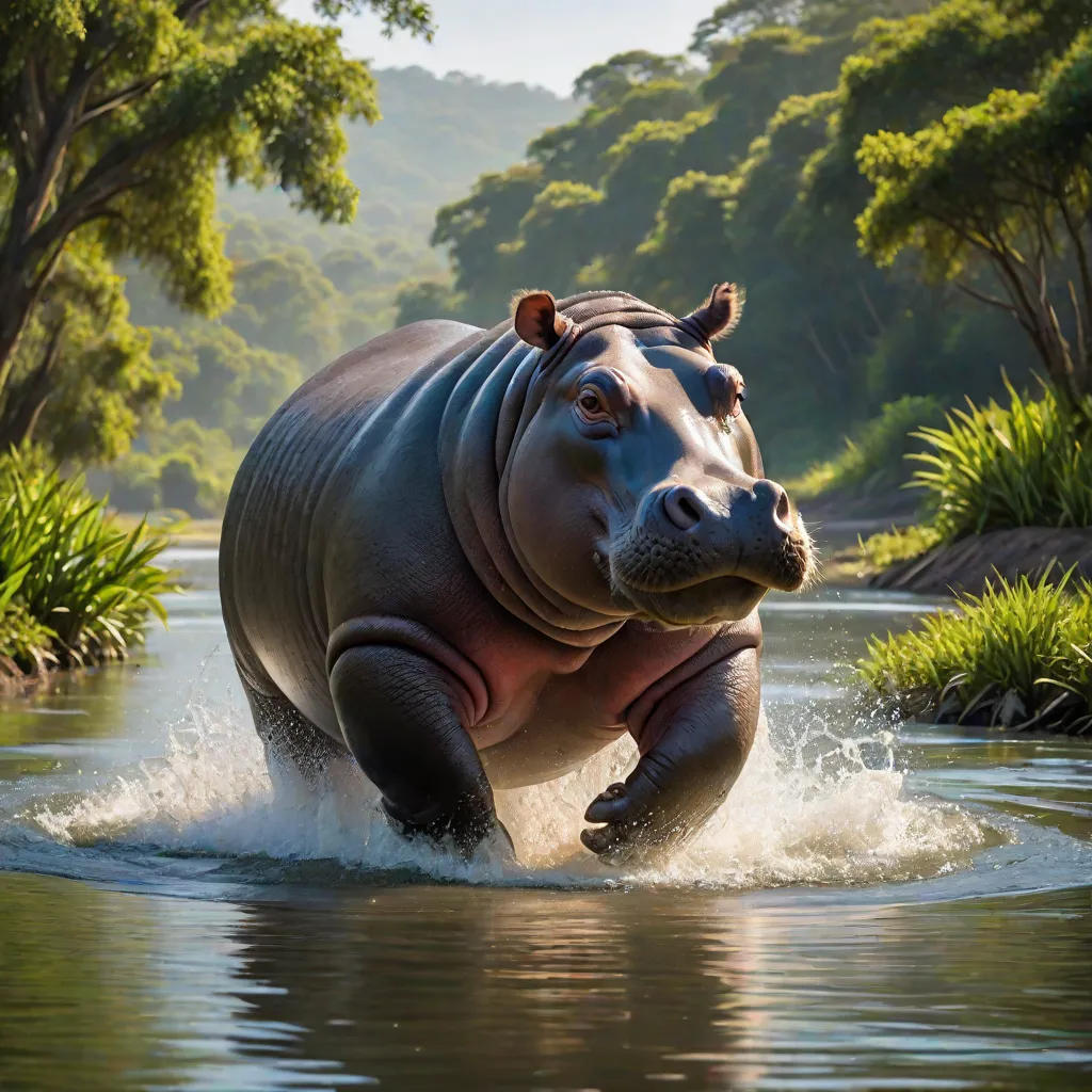 The Brave Journey of Habby the Hippo