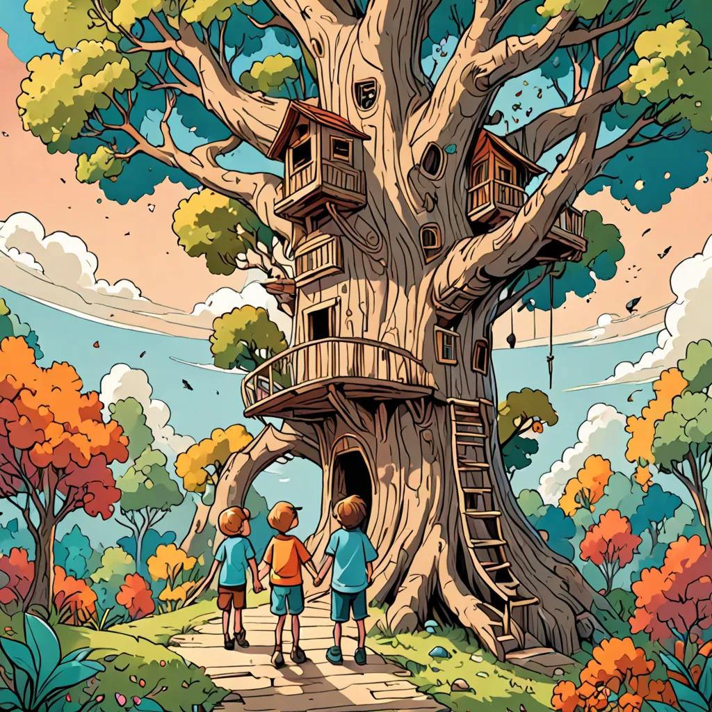 The Topsy-Turvy Treehouse