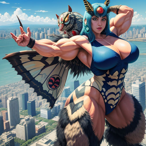 The Muscular Transformation of Mothra