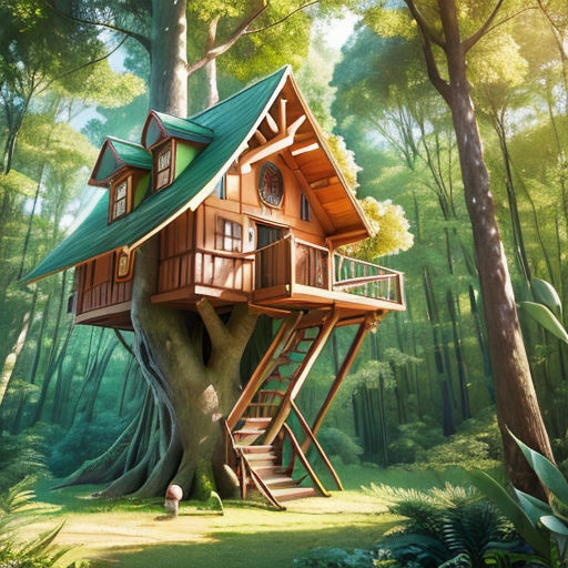 Casa na árvore - Floresta Encantada - enchanted forest 
