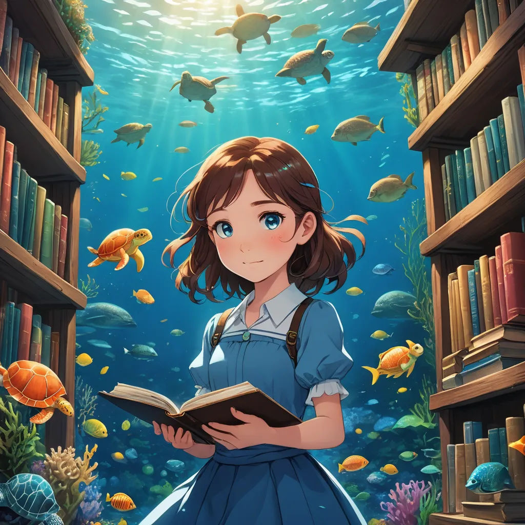 The Secret Library Under the Sea cover image
