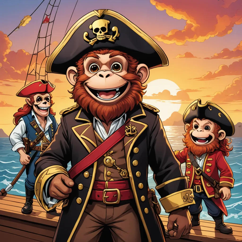 The Jolly Japes of Captain Chuckles: A Pirate's Tale