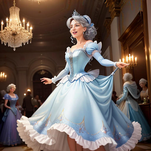 Cinderella's Joyful Escape