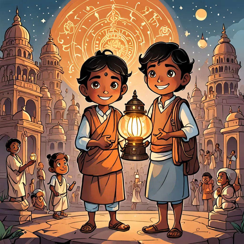 The Magical Diwali Journey