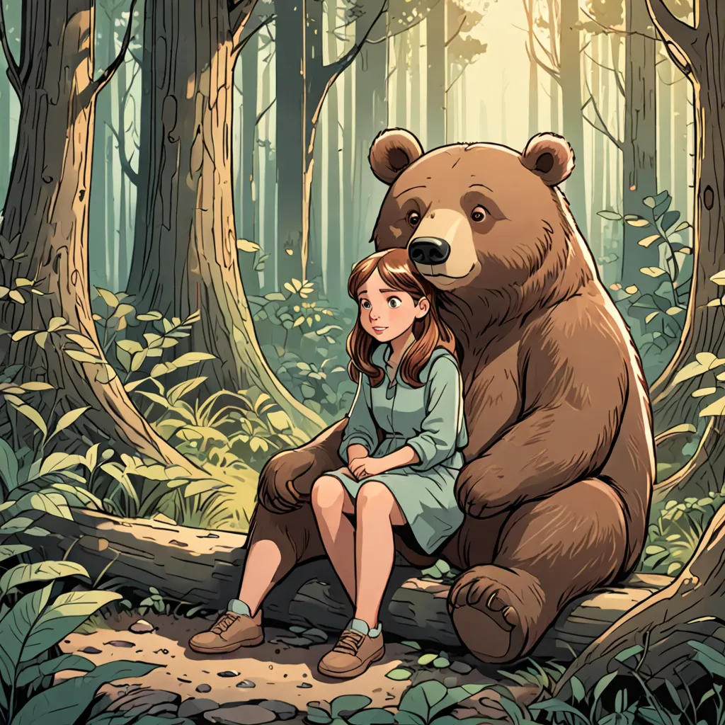 The Girl And The Bear
