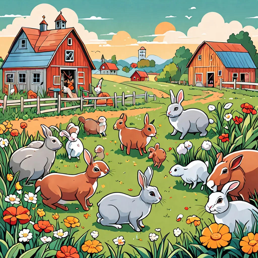 The Rabbit's Farm Adventure