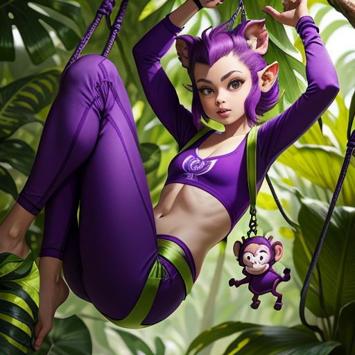The Purple Monkey's Journey
