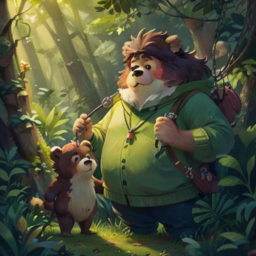 The Bear with Hair