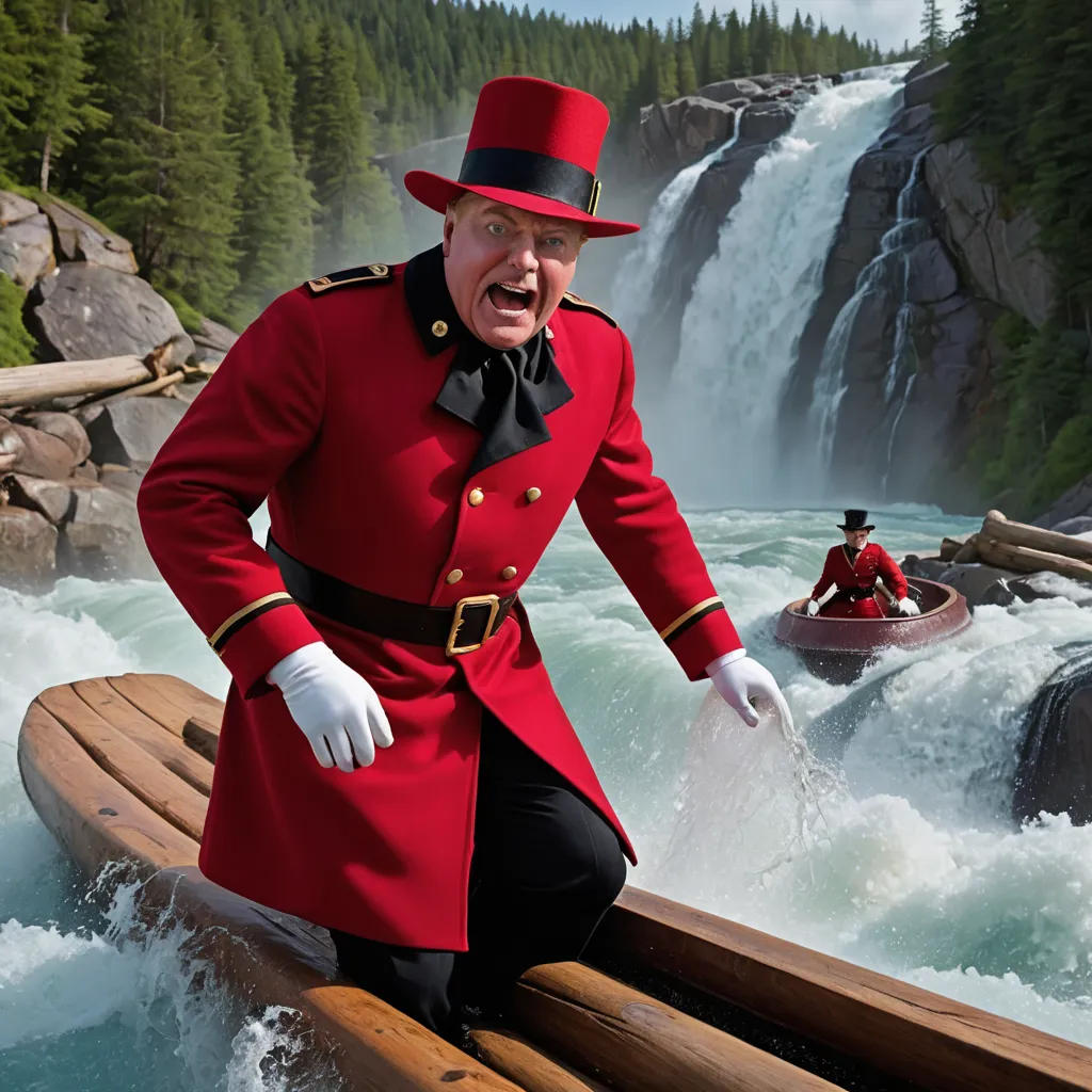 The Adventure at Dudley Do Right Ripsaw Falls