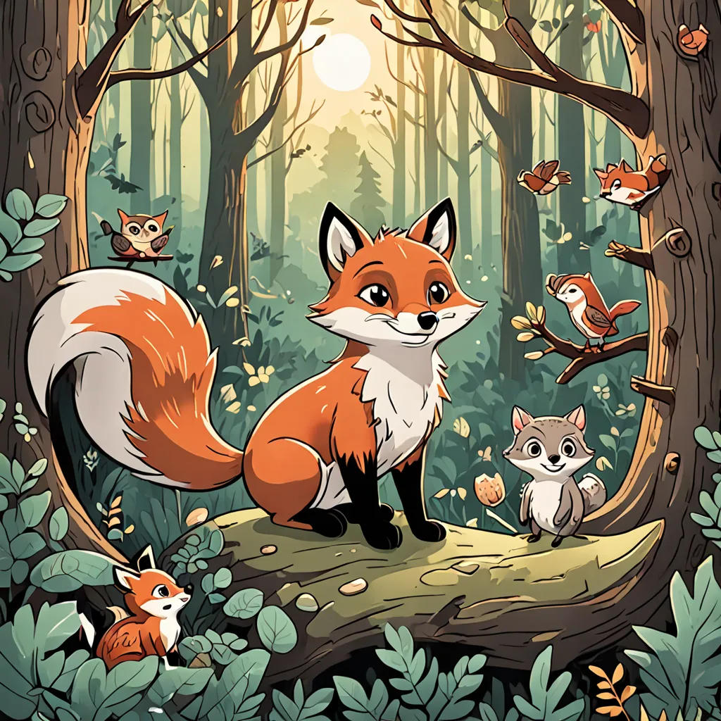 Sunny and friends: forest adventures 