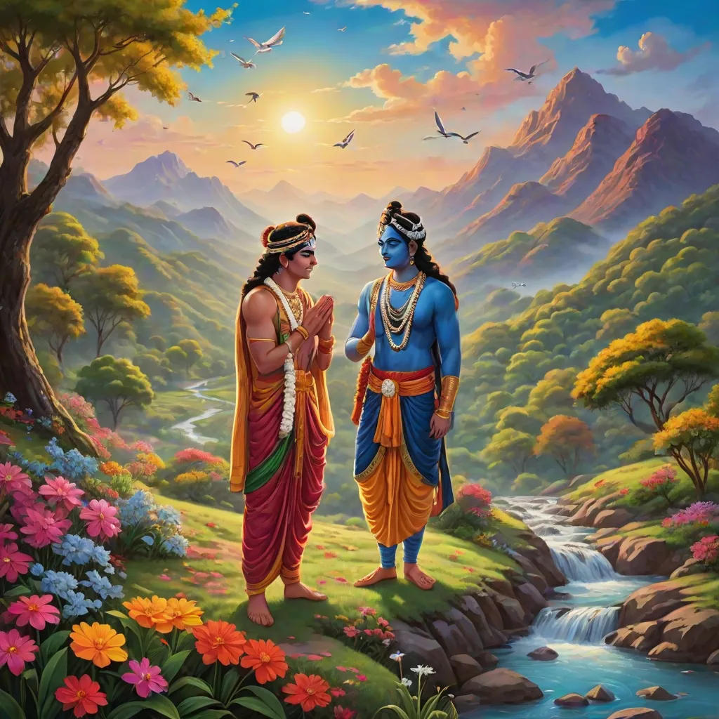 The Adventures of Krishna and Arjuna: Lessons from the Bhagavad Gita