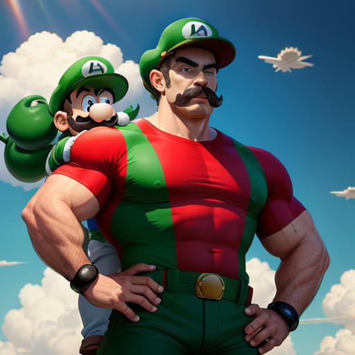 Luigi's Giant Brother