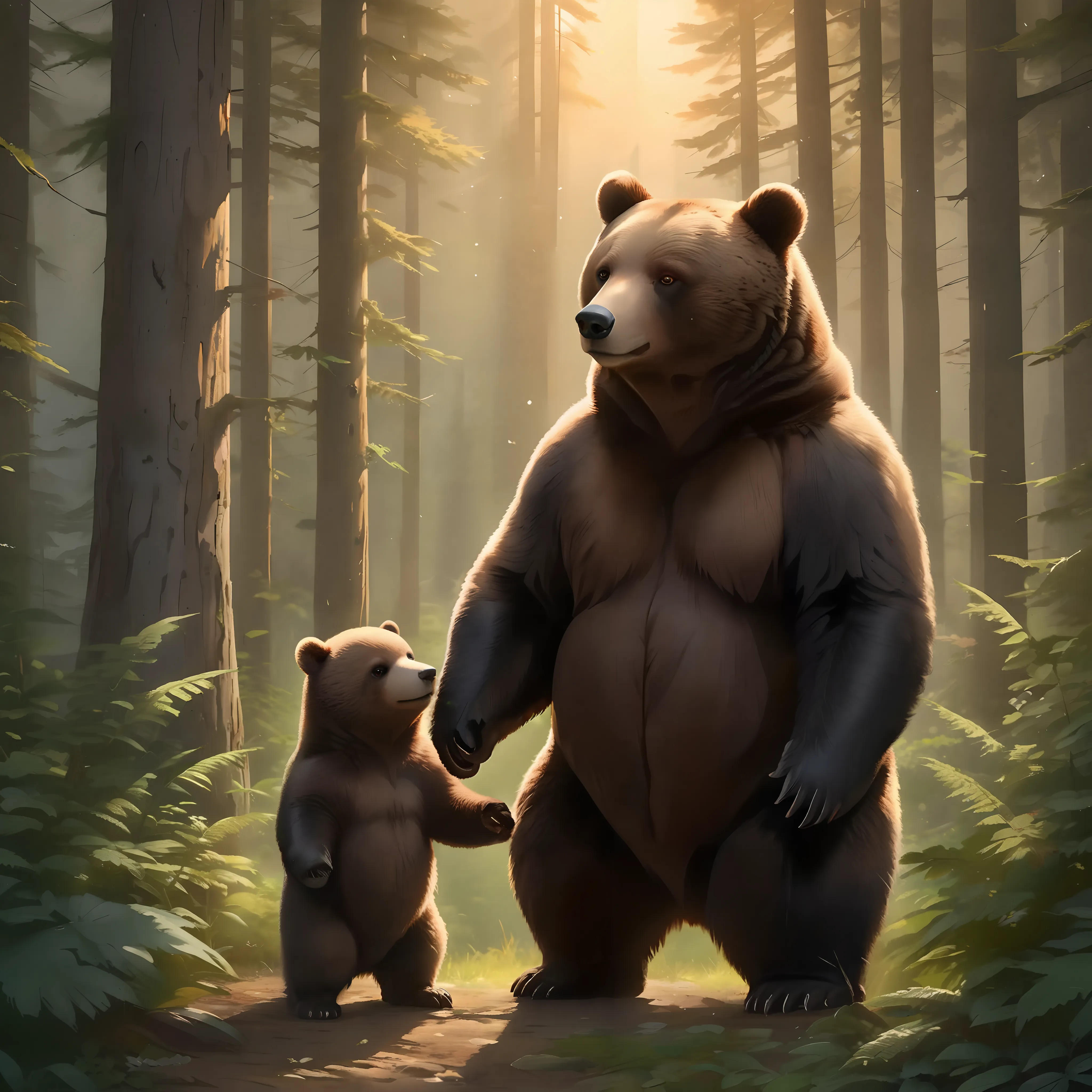 Daddy Bear & Sugar Bear