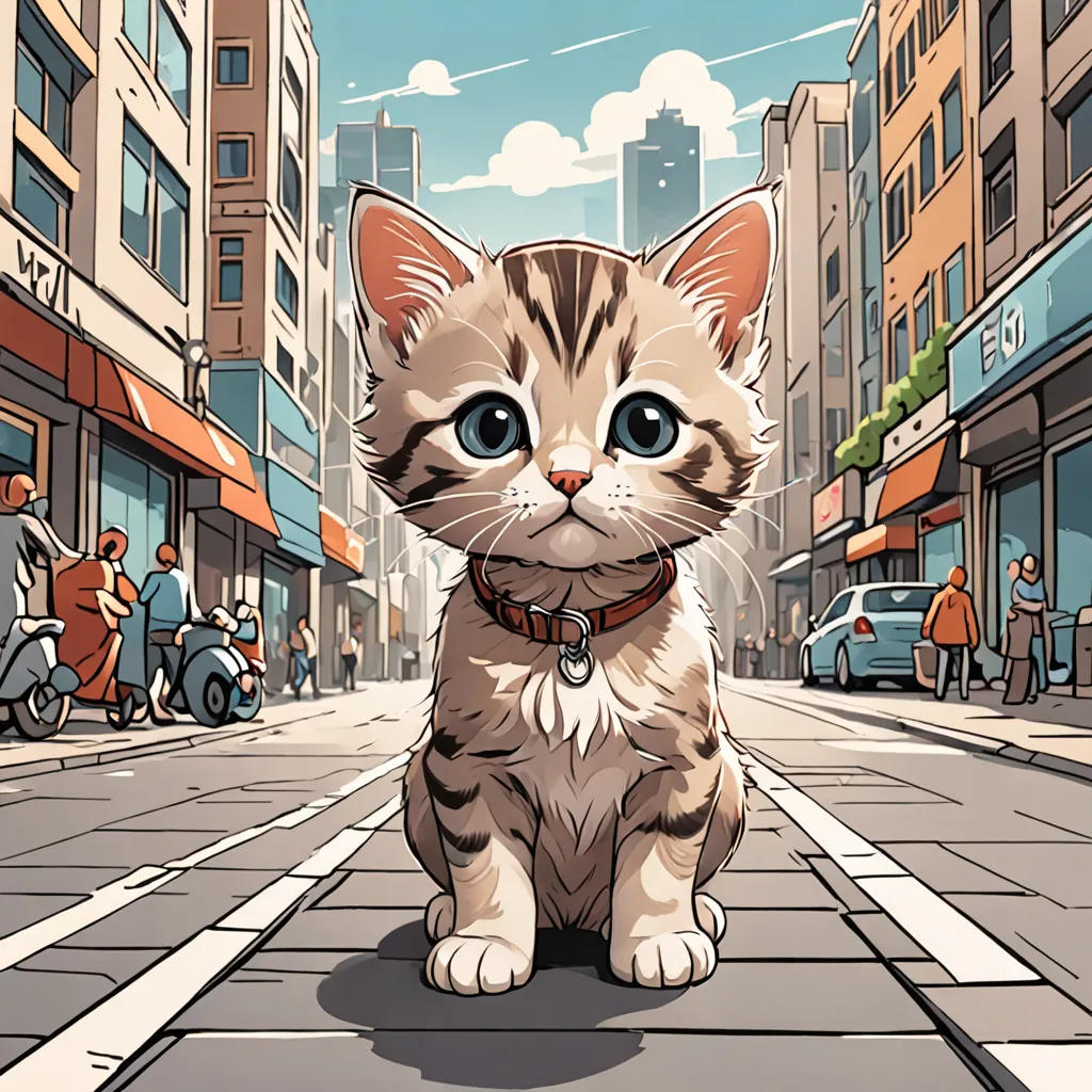 The Little Kitten's Big Adventure