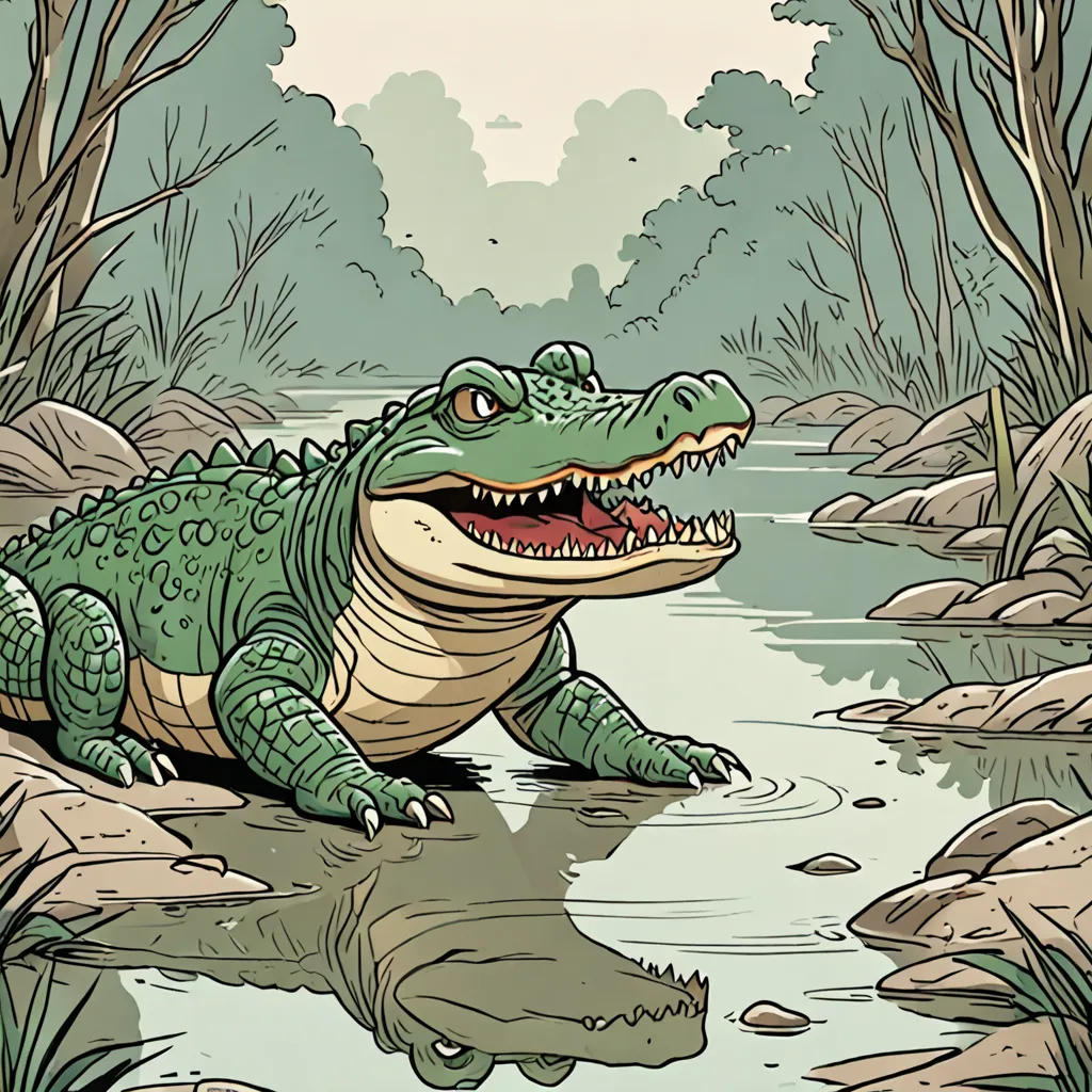The Selfish Crocodile's Pain