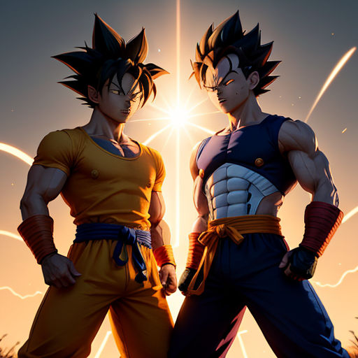 Vegeta and Goku: Two warriors with very different histories