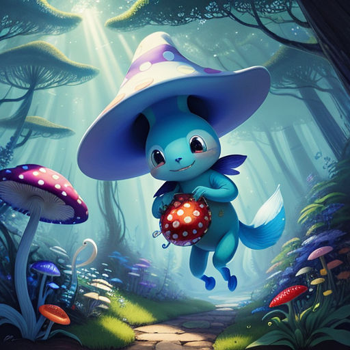 The Smurf Who Ate Amanita Muscaria