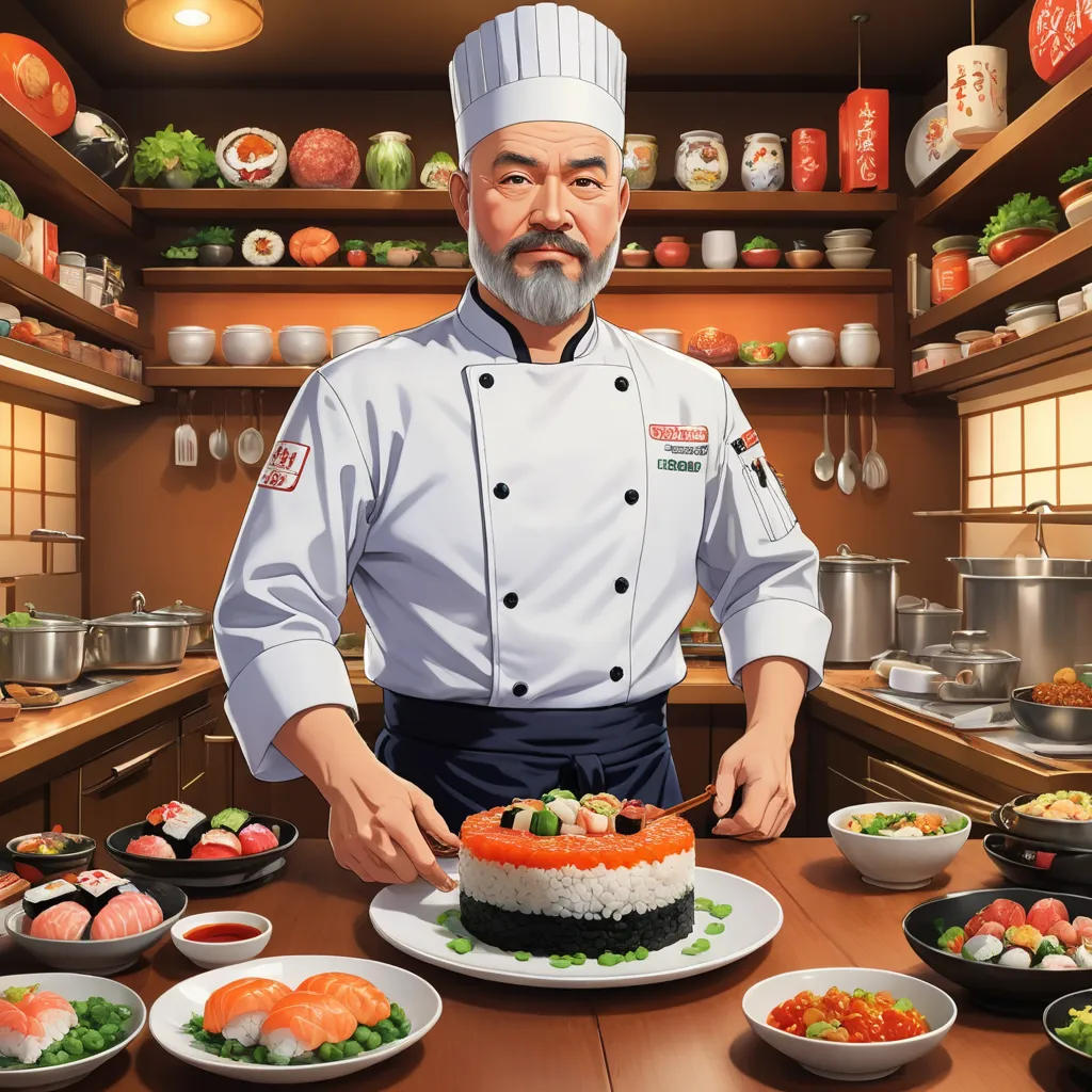 The Sushi Cake