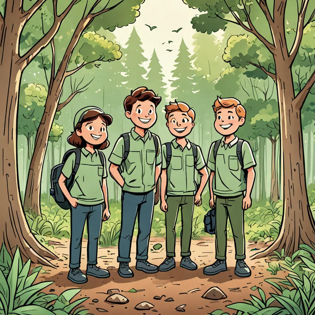 The Greenlings' Earthly Adventure