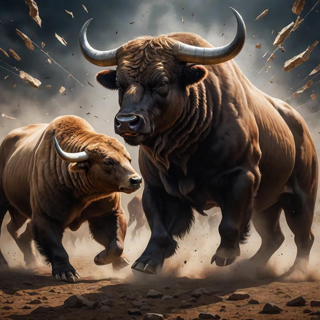 The Bull and Bear: A Crypto Tale