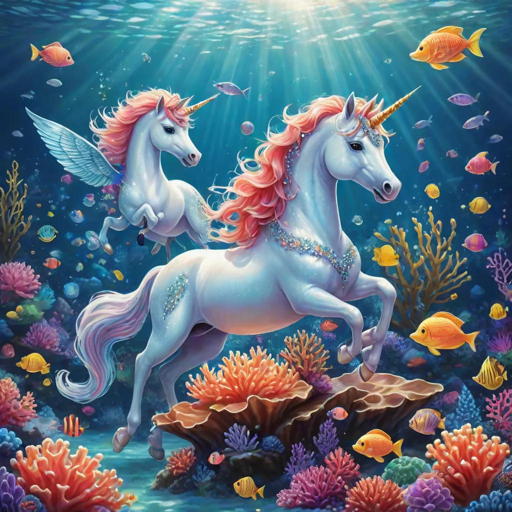 The Unicorn and the Mermaid's Big Adventure