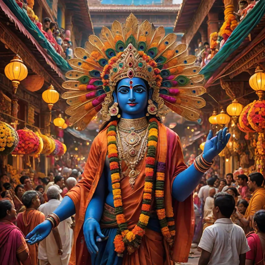 The Divine Journey of Lord Krishna