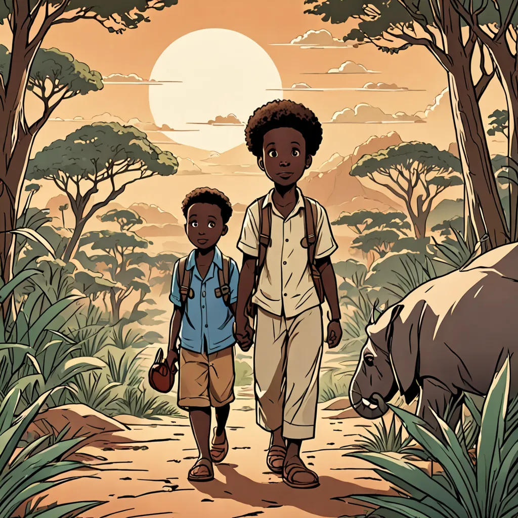 Ema and Jack's African Adventure