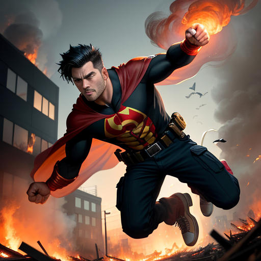 The Brave Firefighter