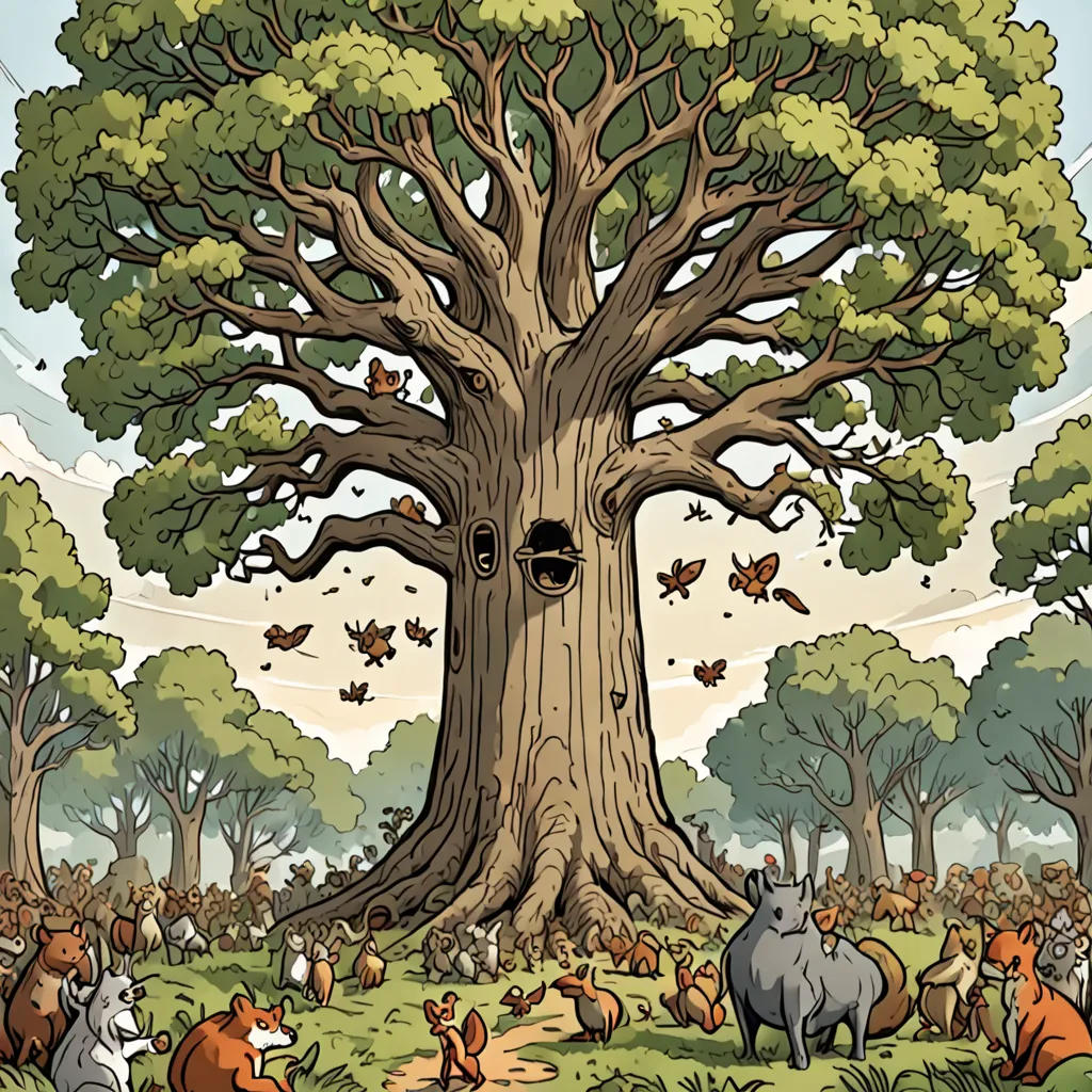 Orlin the Oak Tree and the Battle for the Forest