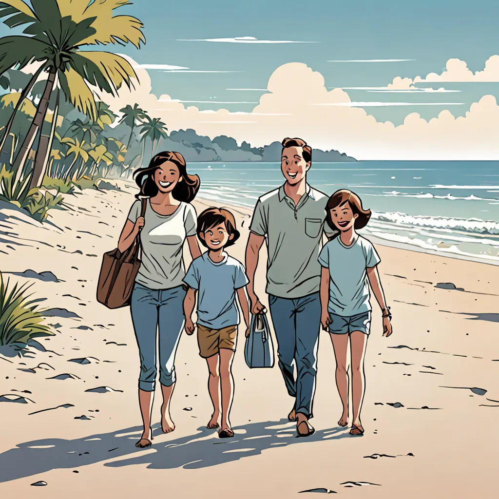 Family Fun at the Beach