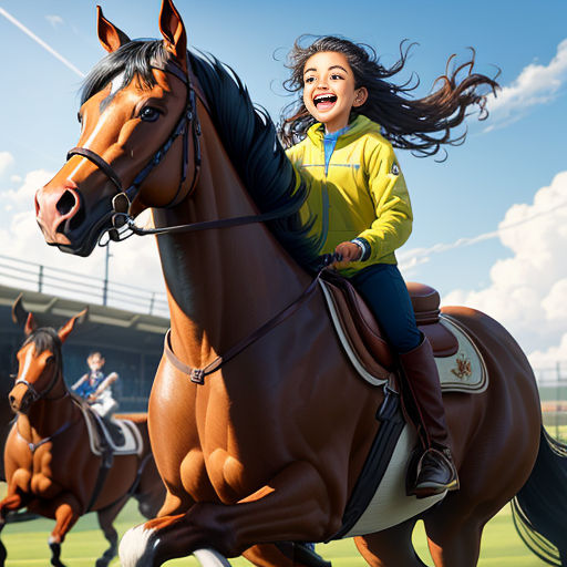 Jockey Com Seu Cavalo Pulando Sobre Um Obstáculo Pulando Sobre O