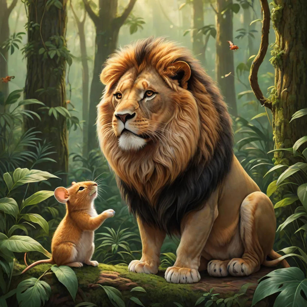The Lion and the Mouse