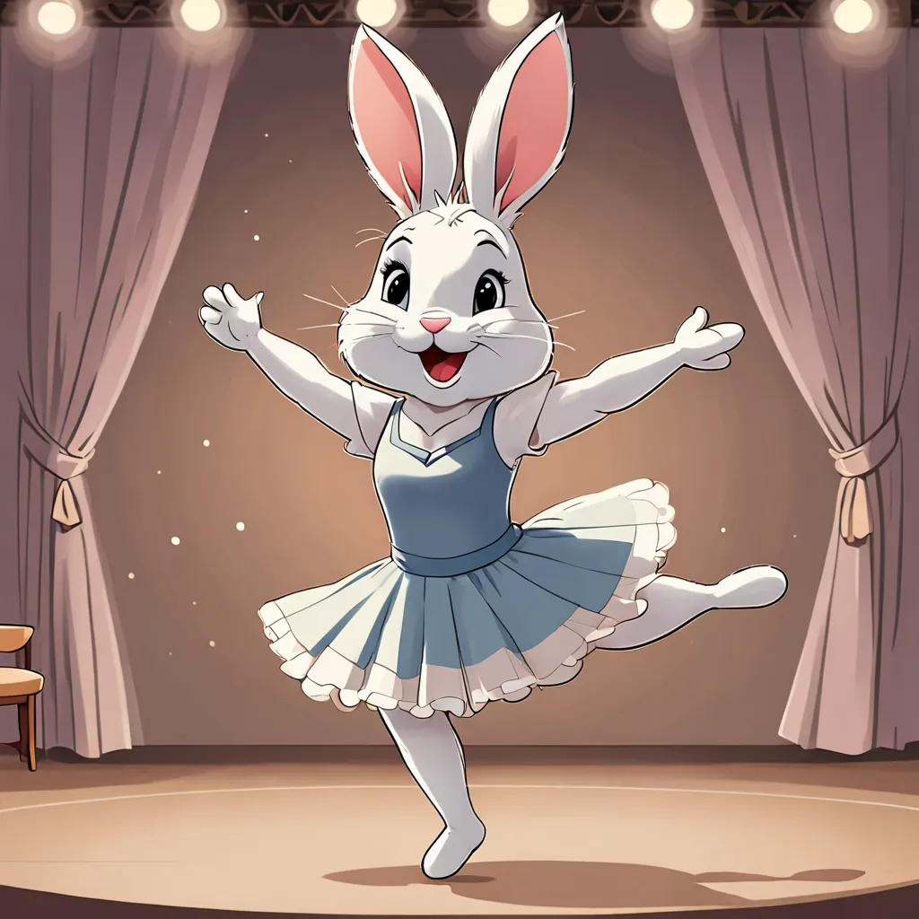 The Fearless Bunny Ballerina