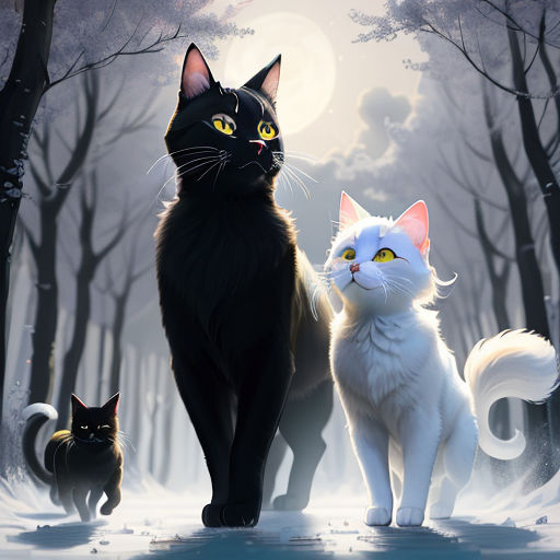 ArtStation - Warrior Cats: Yin & Yang