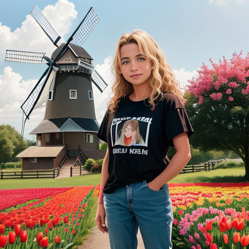Blossoming Tulips