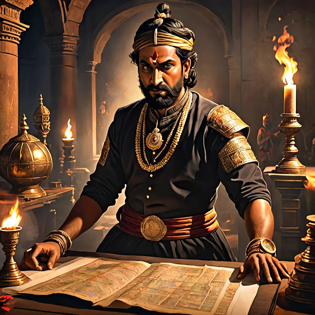 a man in a turban sitting at a table with a book and a candle in front of him, samikshavad, a detailed matte painting, Bholekar Srihari, promotional image