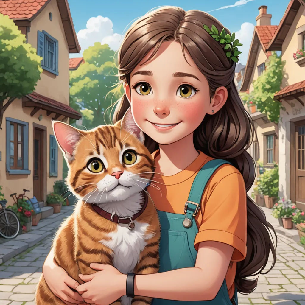 Jane and Her Little Cat