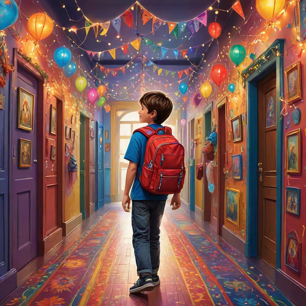 The Boy with the Backpack