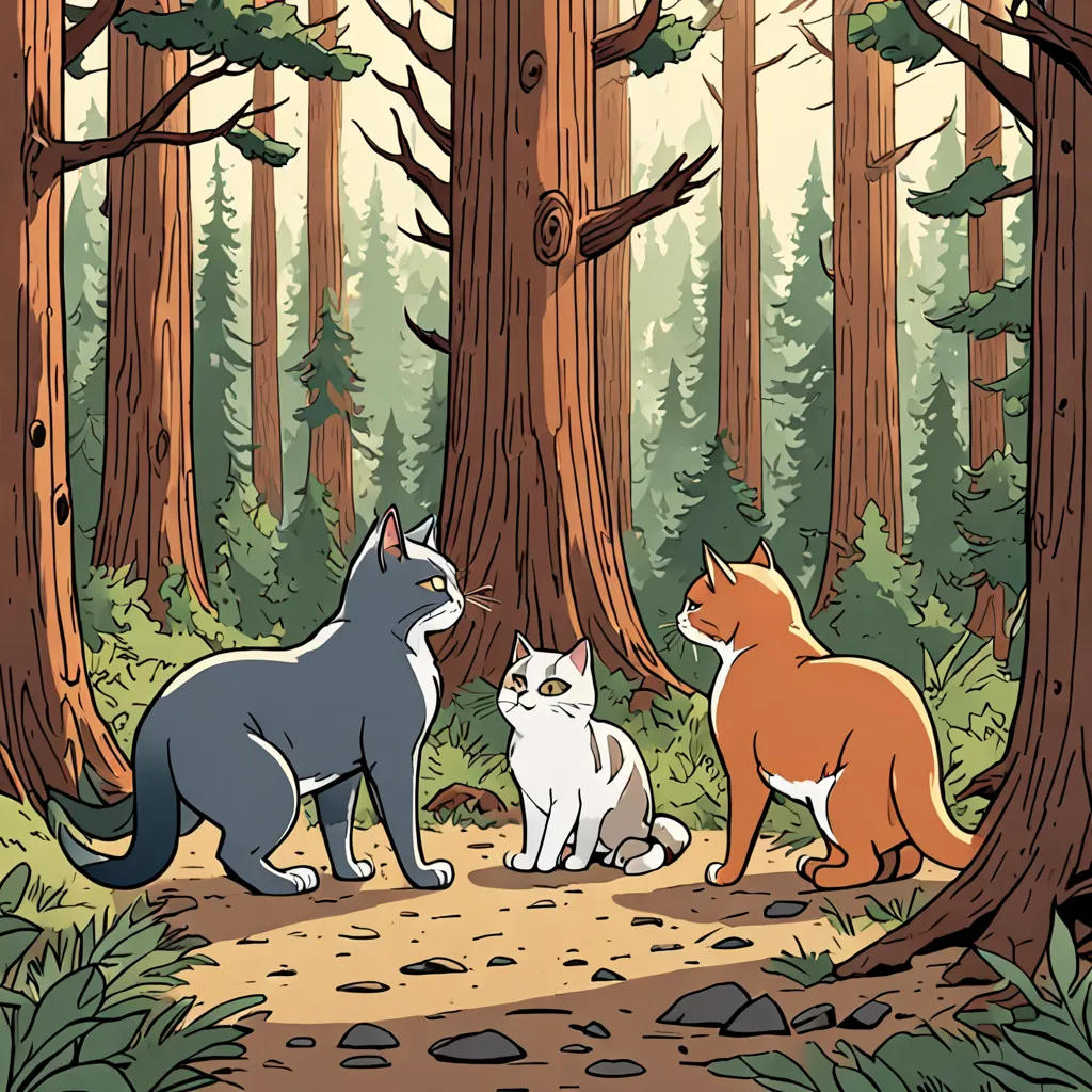 Clash in the Sequoia Forest