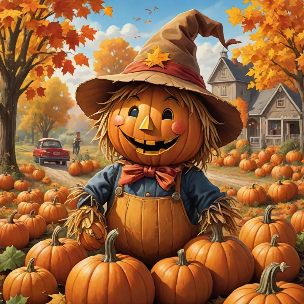 Benny the Brave Pumpkin