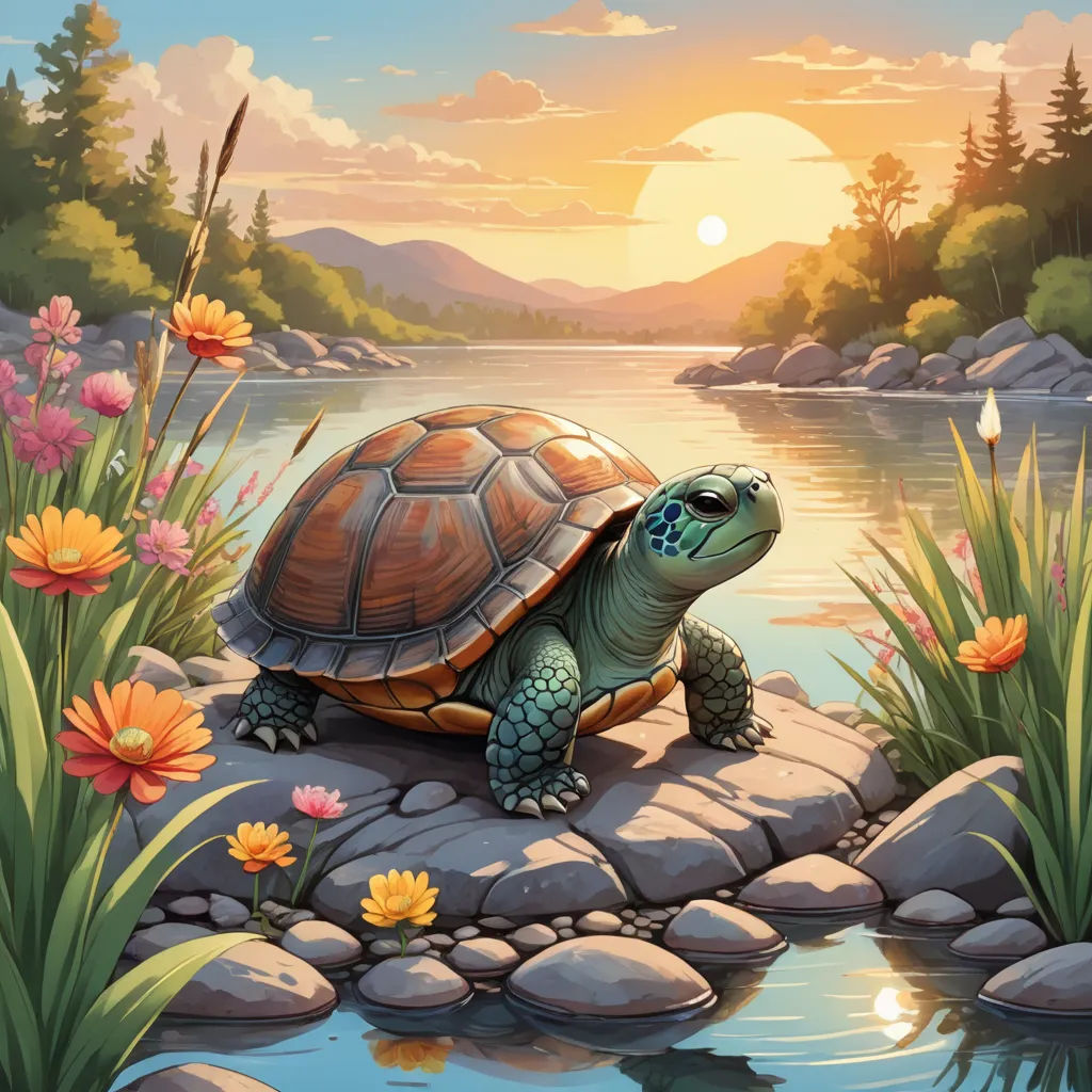 The Brave Little Turtle