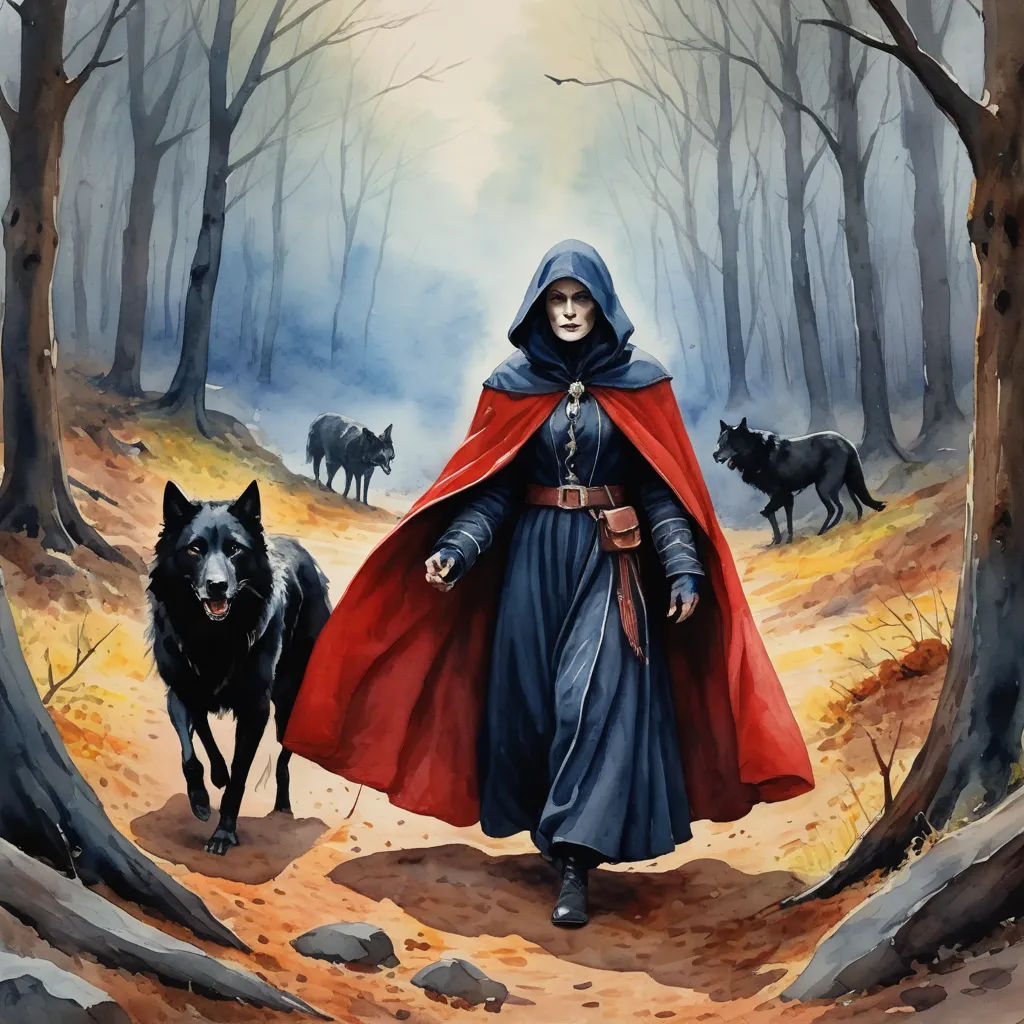 Red Riding Hood and Snow White vs the Evil Wolf and the Witch